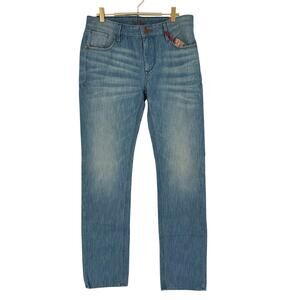 Robert Graham Jeans Men's Casual Pants SLIM JIM Indigo Medium Wash Jeans 32